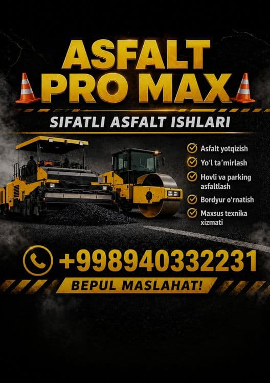 Assalomu aleykum asfalt xizmati — 8
