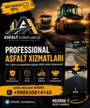 Asfalt yotqizildi xizmatlari