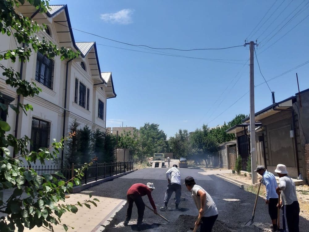 Arzon Asfalt Xizmatlari 65-75 ming Soʻmdan. Услуга Асфальт. znak bor — 6