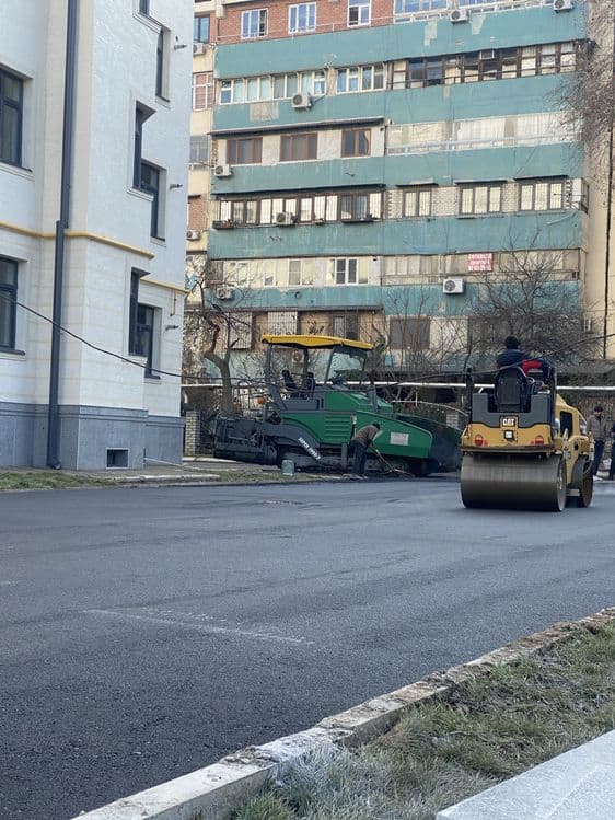 Asfalt yotqizish xizmati — 2