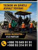 Asfalt yoyish xizmati