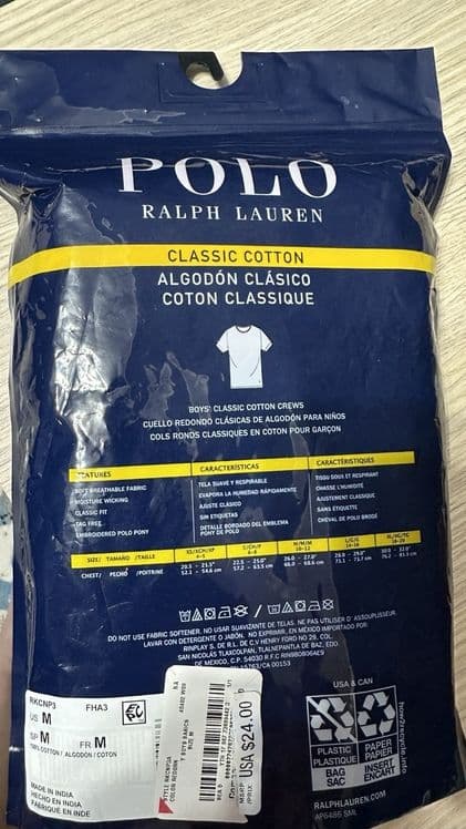 Футболки Ralph Lauren set 3шт 10-12лет — 4