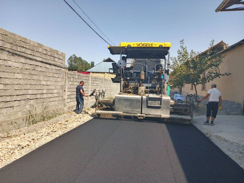 Asfalt xizmati Samarqand boʻylab — 4
