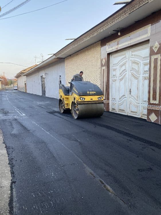 Asfalt xizmati Samarqand boʻylab — 5