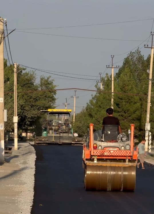 Asfalt xizmati Samarqand boʻylab — 7