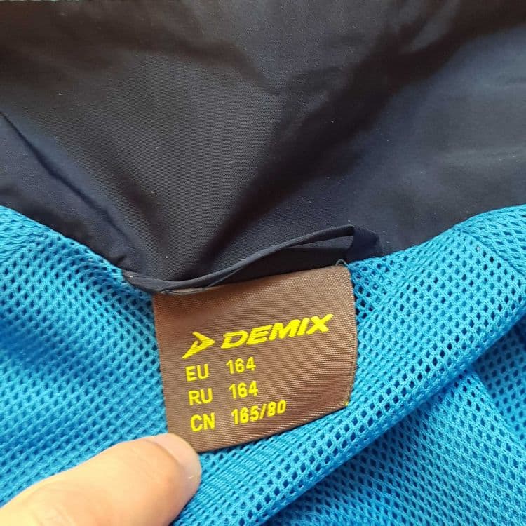 Куртка ветровка для мальчика  подростка брендовая Demix 164 см рост — 4