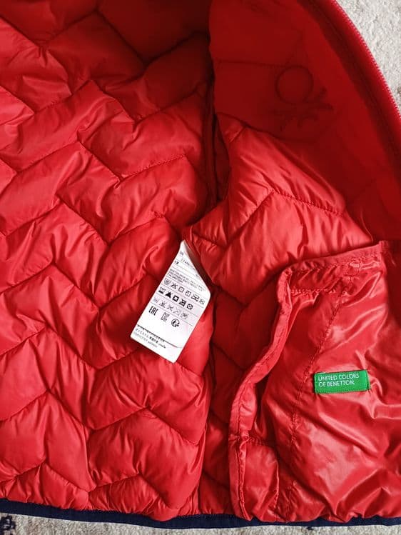 Детская куртка Benetton 2-3 года — 3
