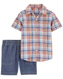 Костюмы летние Carters на мальчиков 3 г,новые