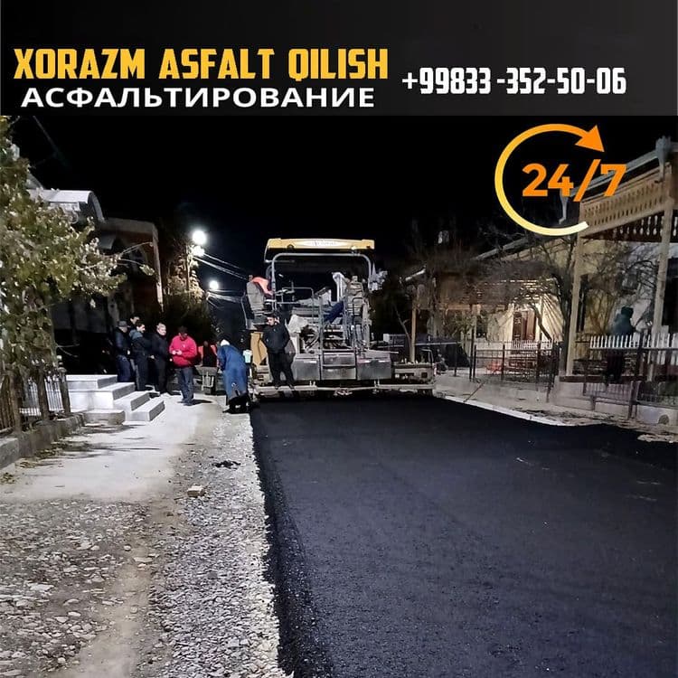 Асфальт Asfalt киламиз — 4