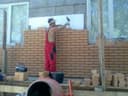 Кладка Кирпича на балкон, Решётка, Казирок
