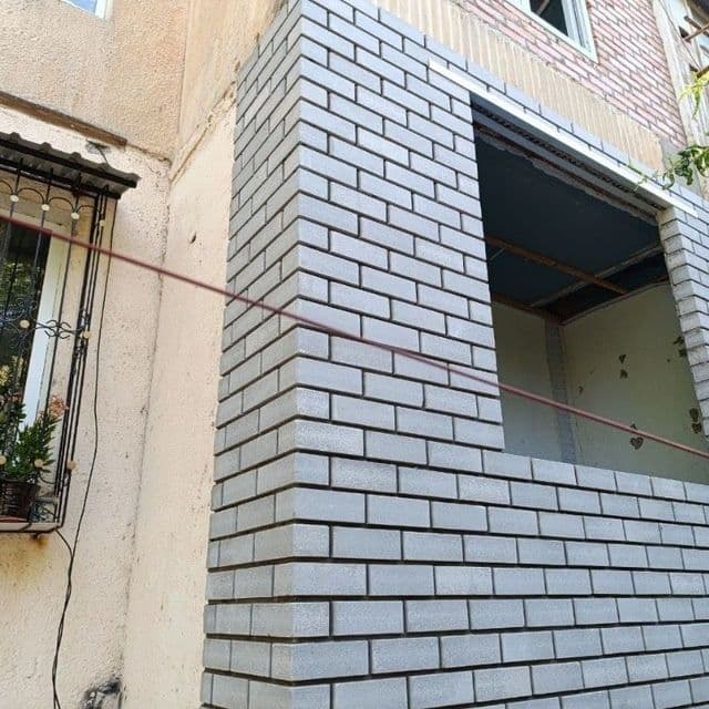 Балконга гишт терамиз . Кладка балкон от 1 до 3 дней !!! — 3
