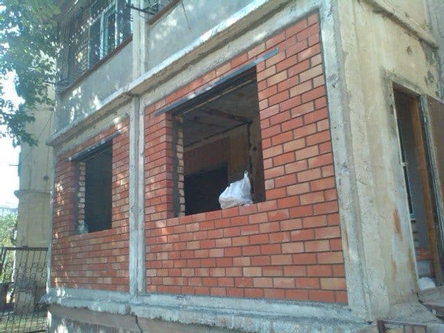 Кладка БАЛКОНА с армированием.Доставка стройматериалов.Оперативно.Саша — 2