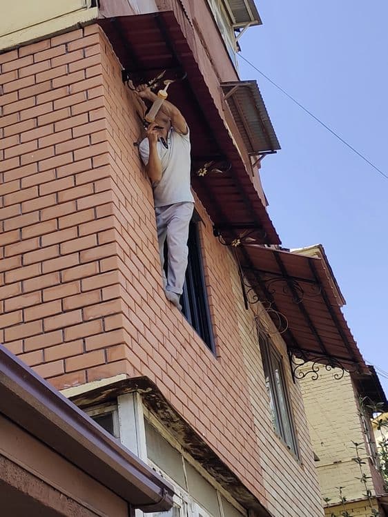 Кладка кирпича балкон. Мы работаем во всех районах города. — 2