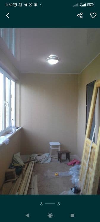 КладкаКирпичаБалкона,Перегародка,Декор,УстановкаРоликиКезерекАкфаРама — 4
