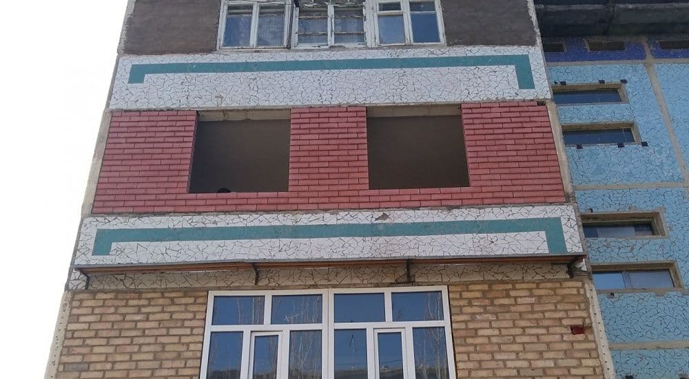 Балконга гишт терамиз уста кладка балкона кирпич мастер — 2