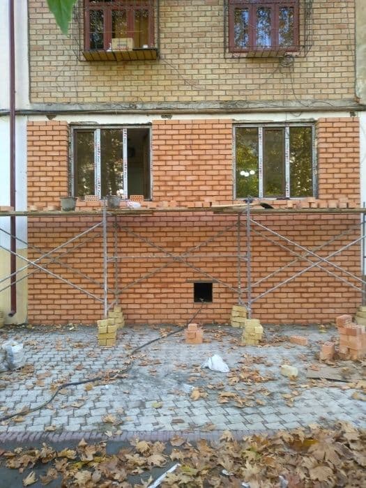 Балконга гишт терамиз уста кладка балкон кирпич мастер — 2