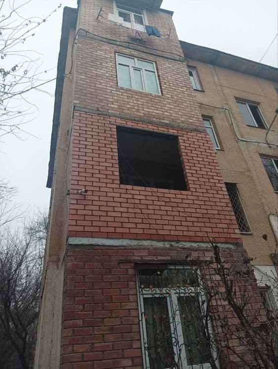 Balkonga g'isht teramiz .Kladka Balkon. Керпичная кладка балканов — 5