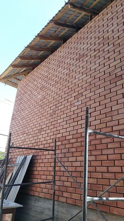 Balkonga g'isht teramiz .Kladka Balkon. Керпичная кладка балканов — 6