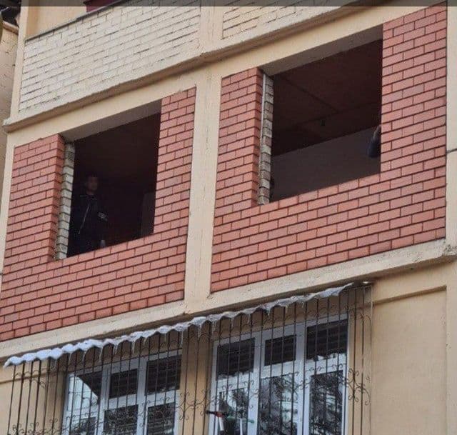Balkonga g'isht teramiz .Kladka Balkon. Керпичная кладка балканов — 7