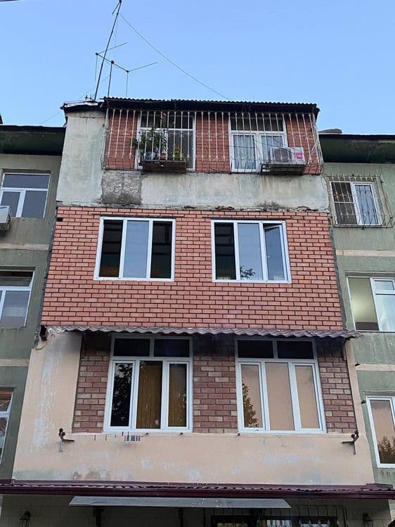 Balkonga g'isht teramiz. Kladka balkon.Керпичная кладка балканов — 4