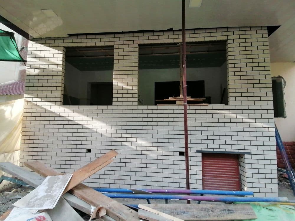 Кладка Балконга гишт терамиз ablisofka oddiy gisht — 3