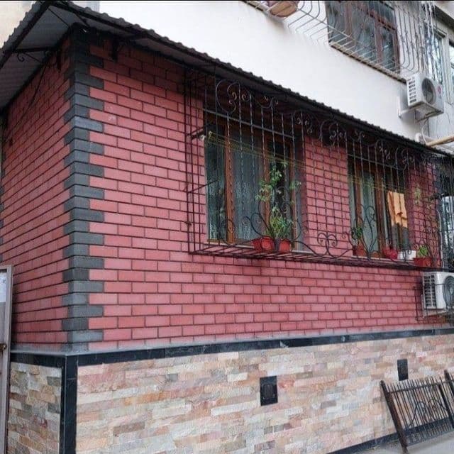 Balkonga g'isht teramiz. Kladka balkon. Керпичная кладка балконов — 2
