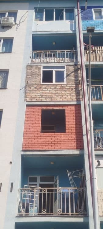 Balkonga g'isht teramiz. Kladka balkon. Керпичная кладка балконов — 4
