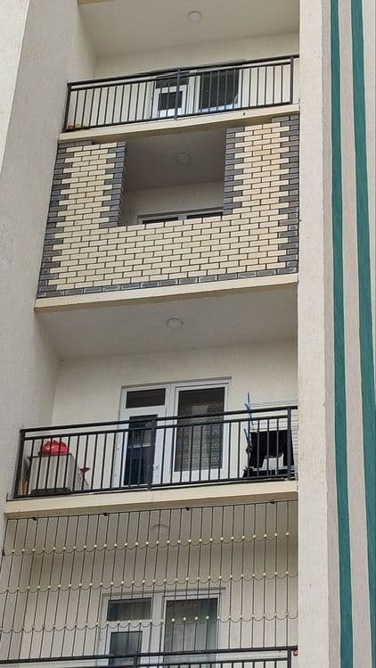 Balkonga g'isht teramiz. Kladka balkon. Керпичная кладка балконов — 2