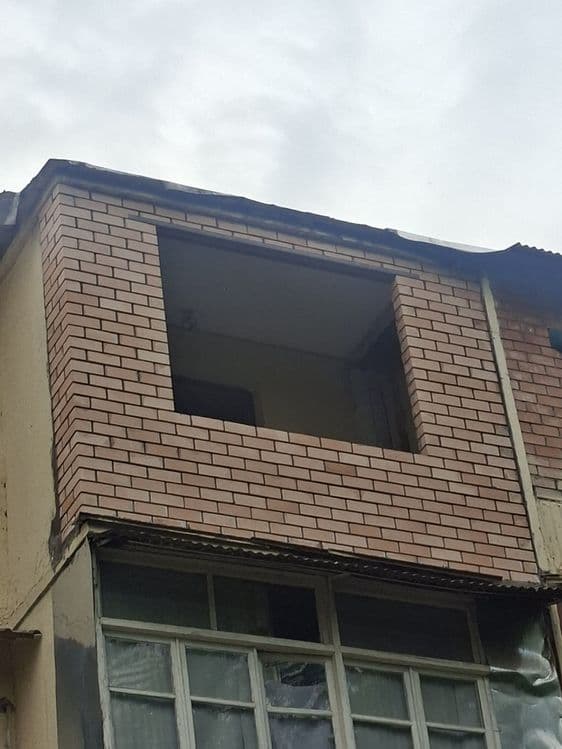Balkonga g'isht teramiz. Kladka balkon. Керпичная кладка балконов — 4