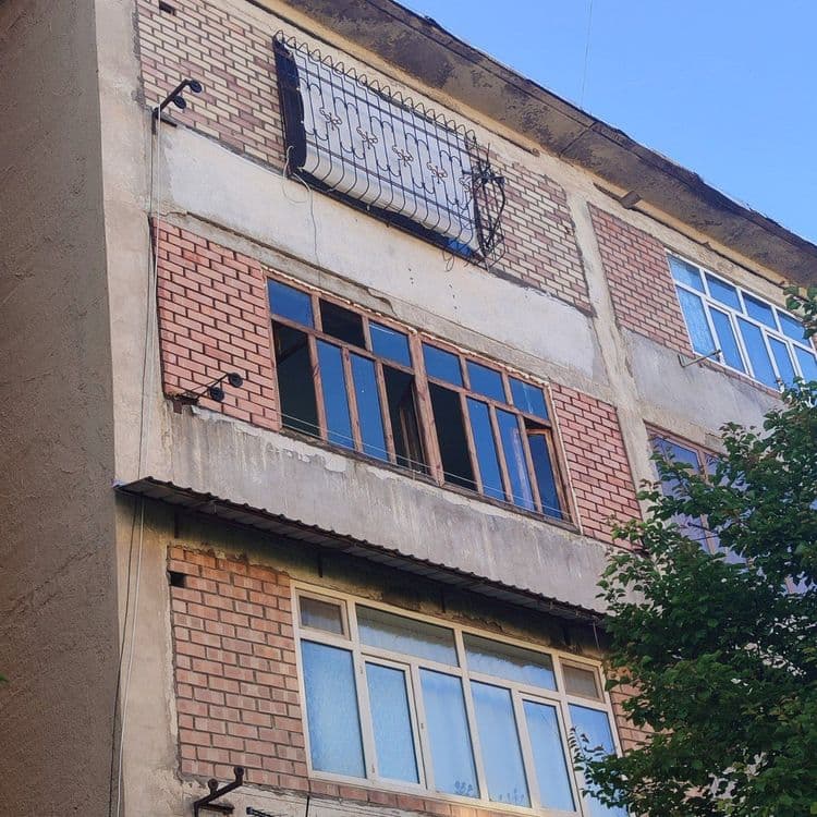 Balkonga g'isht teramiz. Kladka balkon. Керпичная кладка балконов — 5