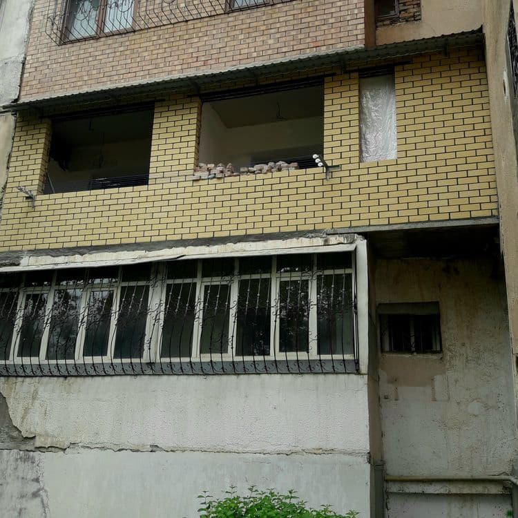 Кладка балкон, армирование, гарантия качества. Balkonga gʻisht terish. — 8