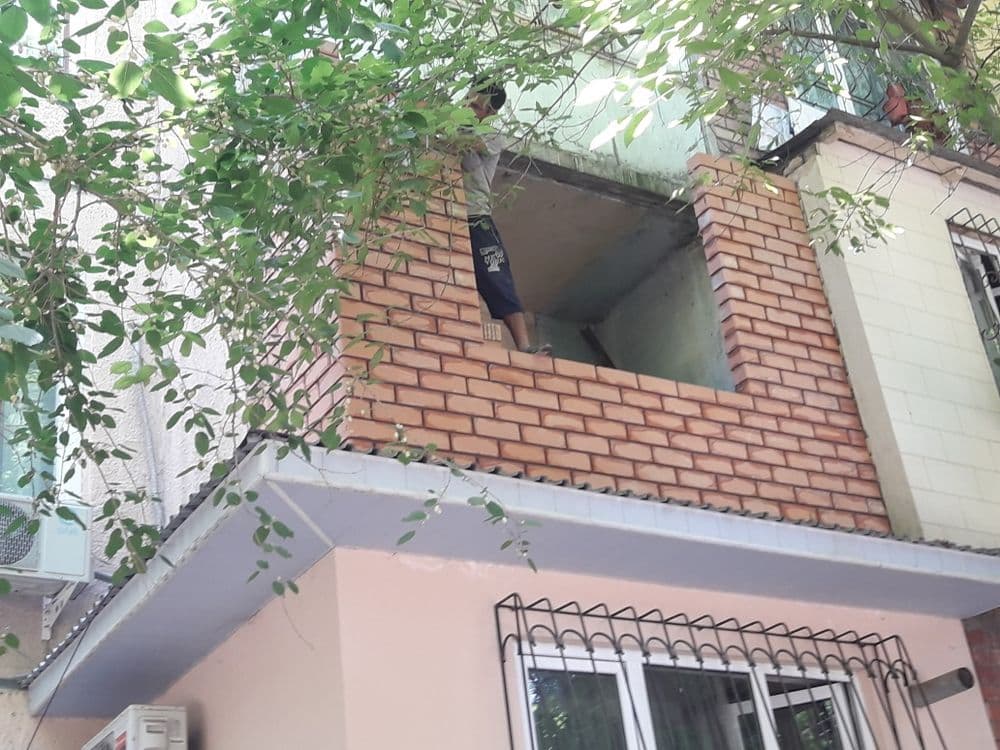 Аккуратно кладка балкона. Доставка с матиреалим. — 8