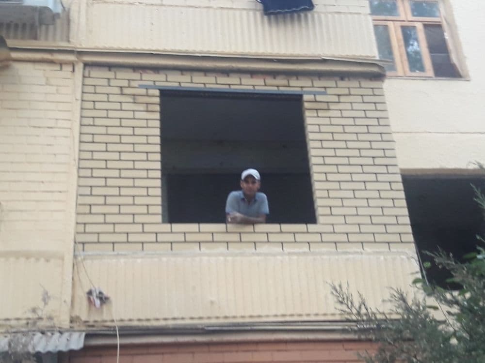 Кладка балкон доставка с матиреалими — 2