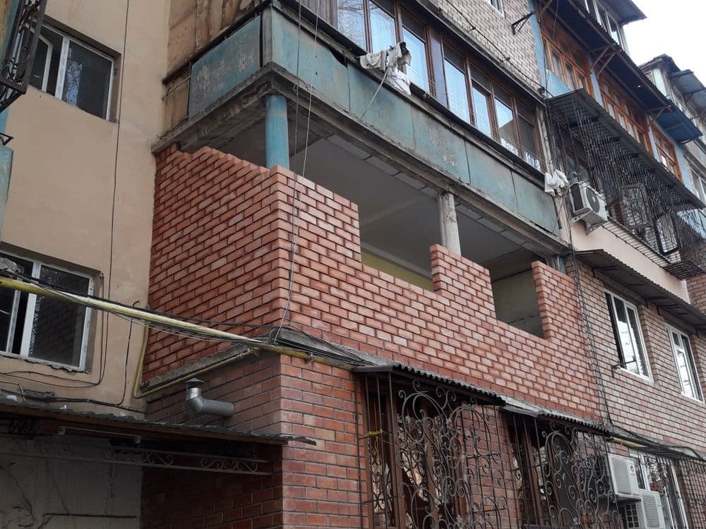 Кладка балкон доставка с матиреалими — 7