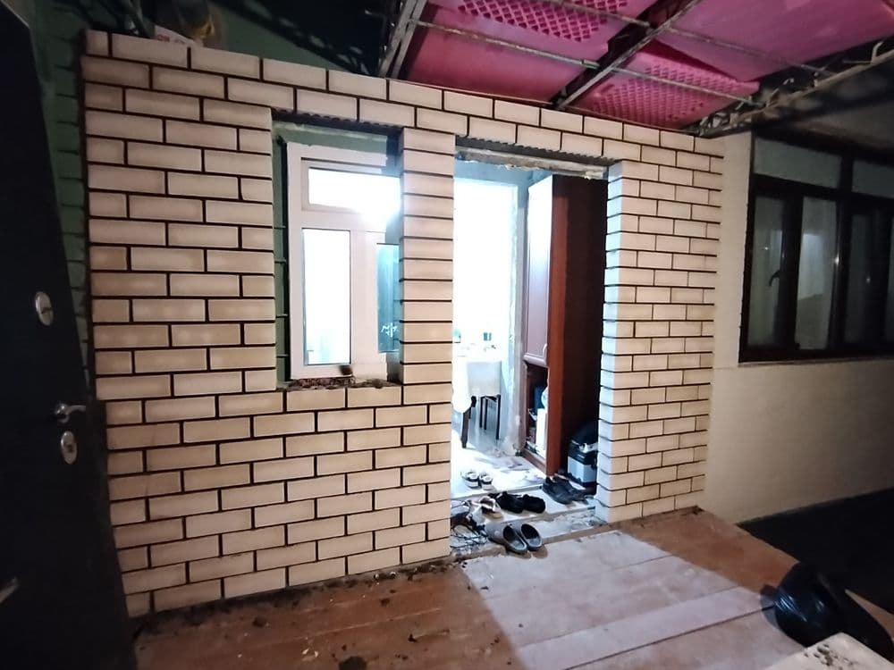 Кладка балкон. Балконга гишт терамиз — 2
