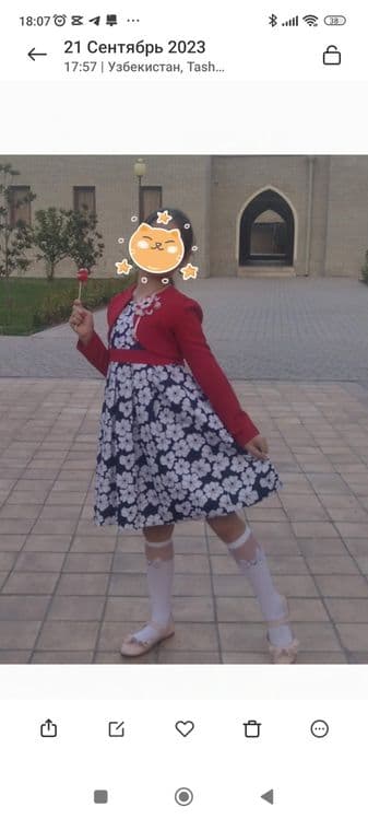 Платье на 8-10 лет — 3