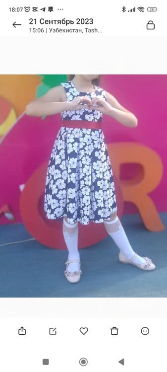 Платье на 8-10 лет — 4