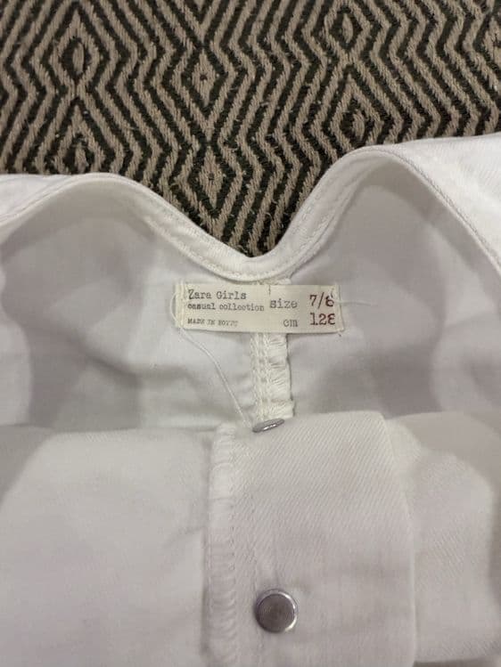 Джинсовый комбинезон Zara 7-8 лет — 2