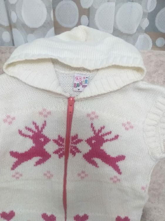 Кофта-безрукавка и штанишки велюровые на девочку  на ,4,5 лет Турецкие — 8