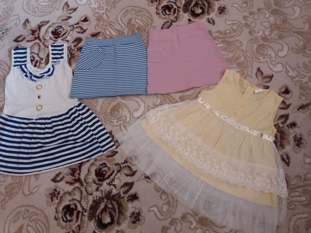 Колготки, штаны, платье, юбки на девочку от 2-3 лет. — 5