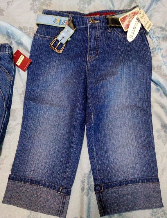 Новые джинсы капри для девочки 10-12 лет JCPenney(США) — 1