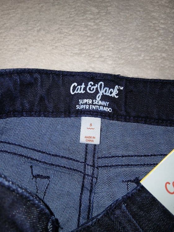 Из США, джинсы от бренда Cat & Jack, для девочек — 5