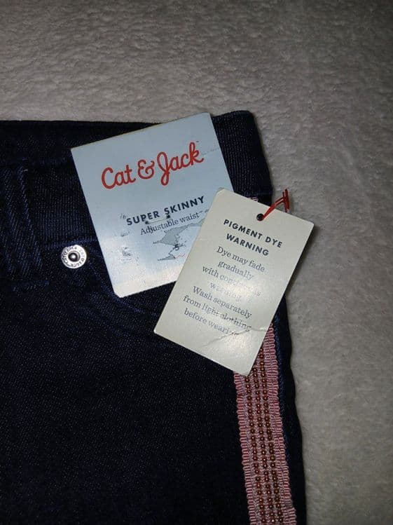 Из США, джинсы от бренда Cat & Jack, для девочек — 8