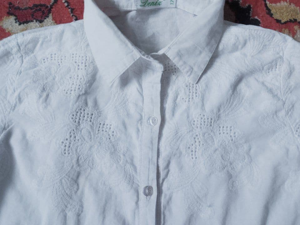 Школьная блузка х/б — 4