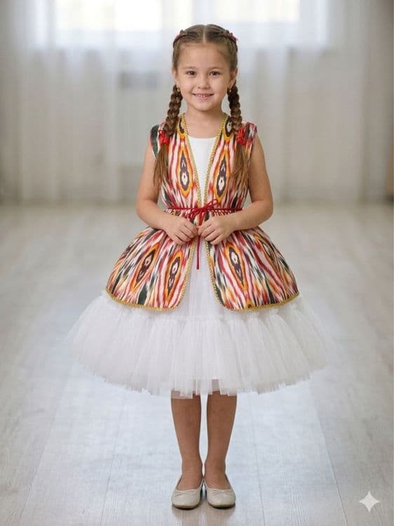 Национальные жилетки для девочек — 3