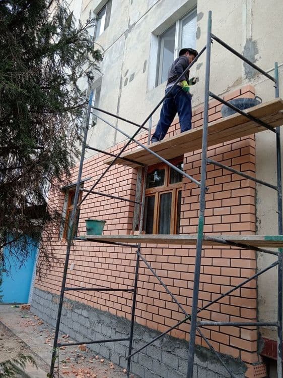 Кладка балкона решетка иказирок. — 7