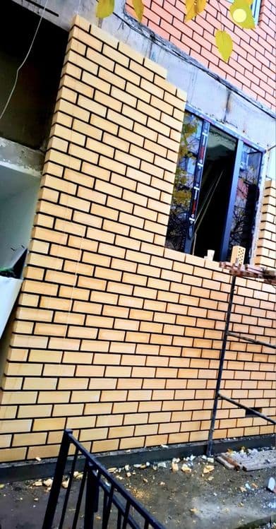 Балконга гишт терамиз кладка балкон — 1