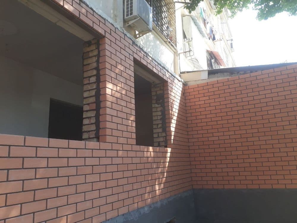 Balkonga g'isht teramiz — 8