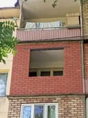 Balkonga g'isht teramiz.Kladka balkon. Керпичная кладка балканов