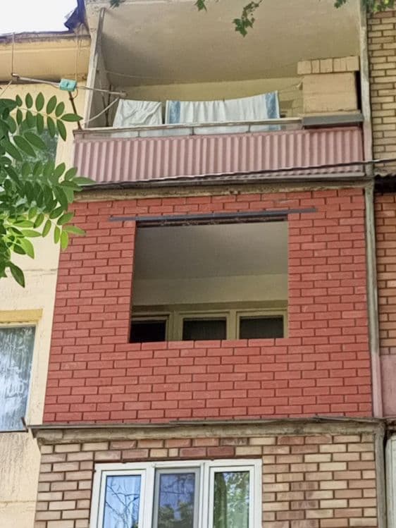 Balkonga g'isht teramiz.Kladka balkon. Керпичная кладка балканов — 1